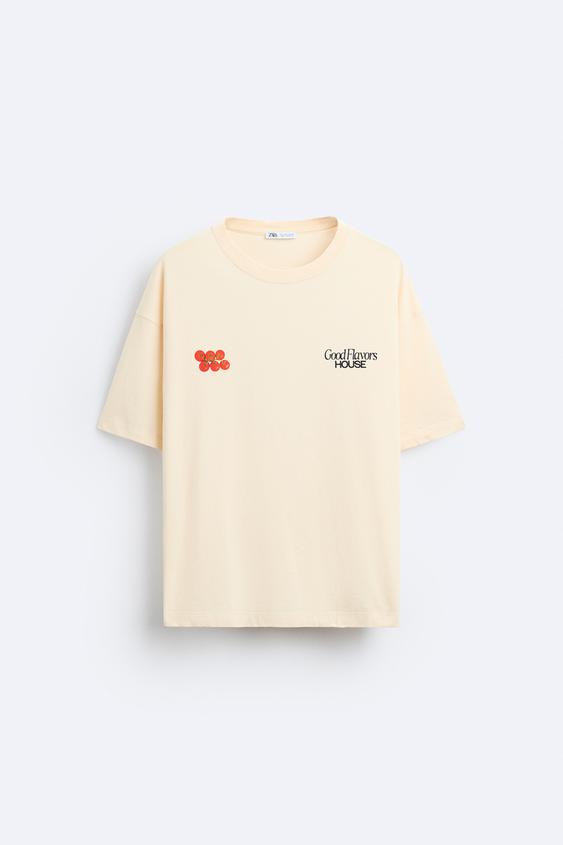 Camiseta Zara Oversize