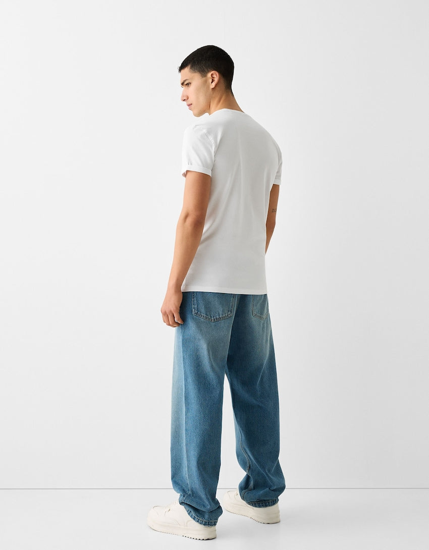 Camiseta Bershka