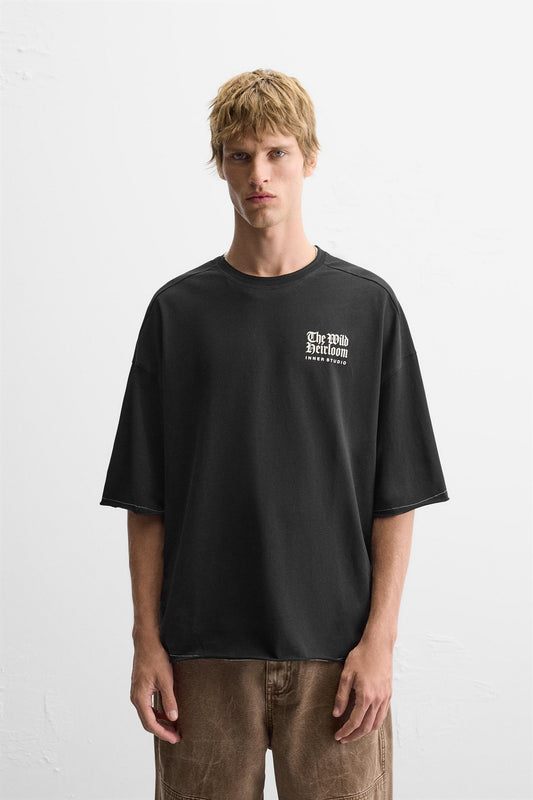 Camiseta Zara Oversize