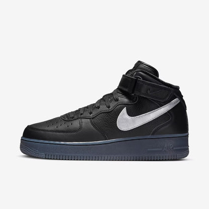 Nike Air Force 1 Mid Black Metallic