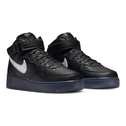 Nike Air Force 1 Mid Black Metallic